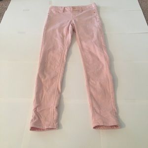 Pink justice mid rise jegging jeans